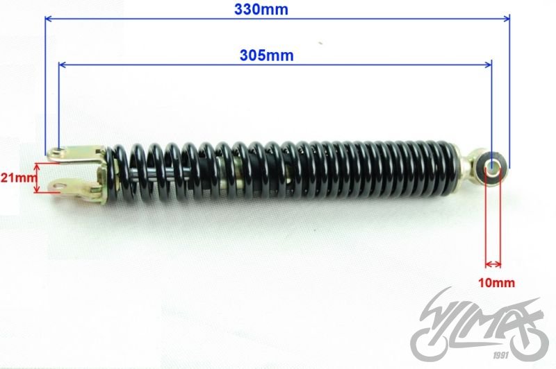 Tlumič pérování zadní Sharpy 50