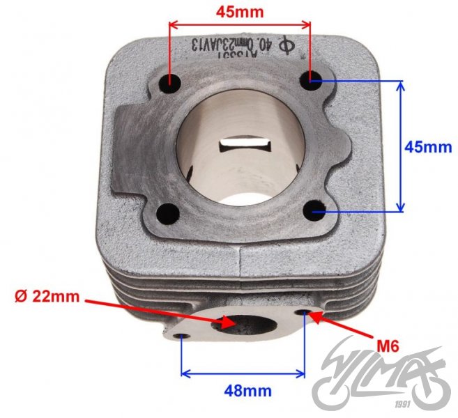 Válec Bajaj Spirit 50
