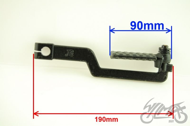 Startovací páka motocyklu Kinroad Delfin 50