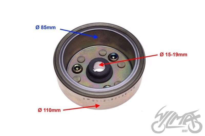 Rotor zapalování Jawa Betka 50 a ATV 110
