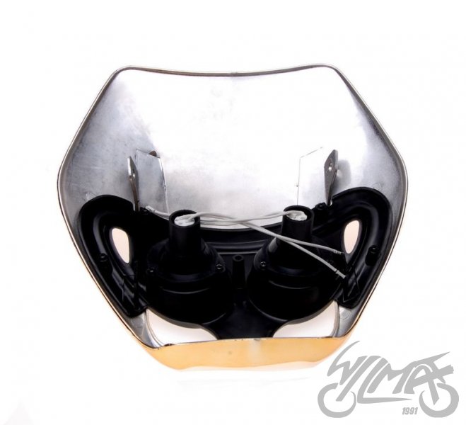 Maska předního světla - zlatá