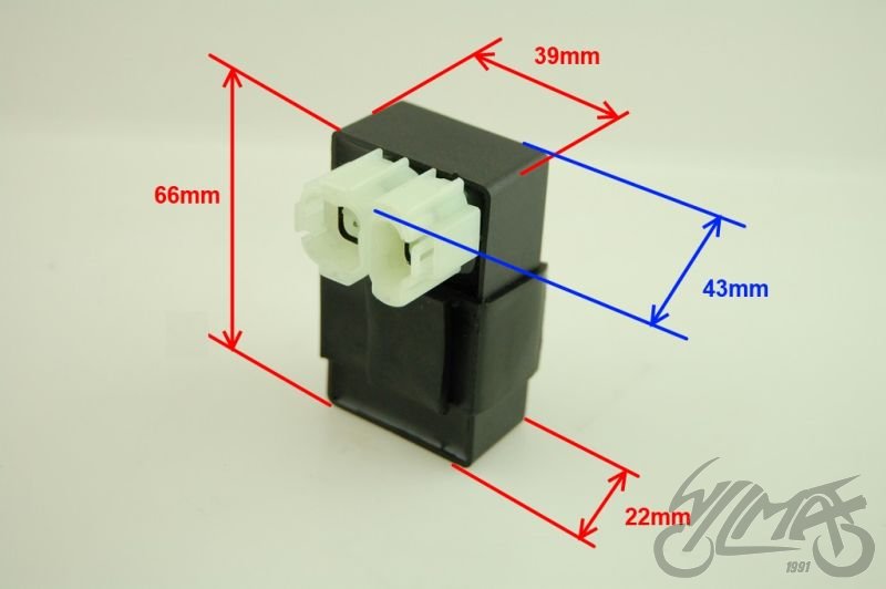 Modul zapalování 4T - skútry GY6 50 Delfin