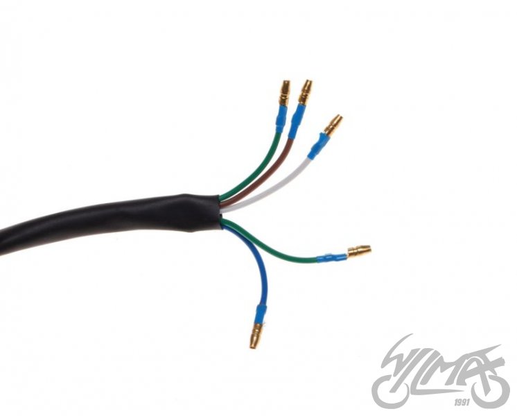 Přední světlo - kovové malé H6M