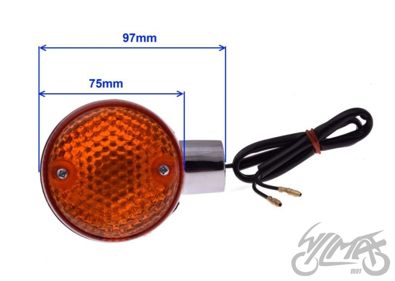 Blinkr, blikač HONDA VT700 a 1100 - pravý