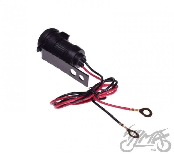 Motocyklová zásuvka s USB konektorem