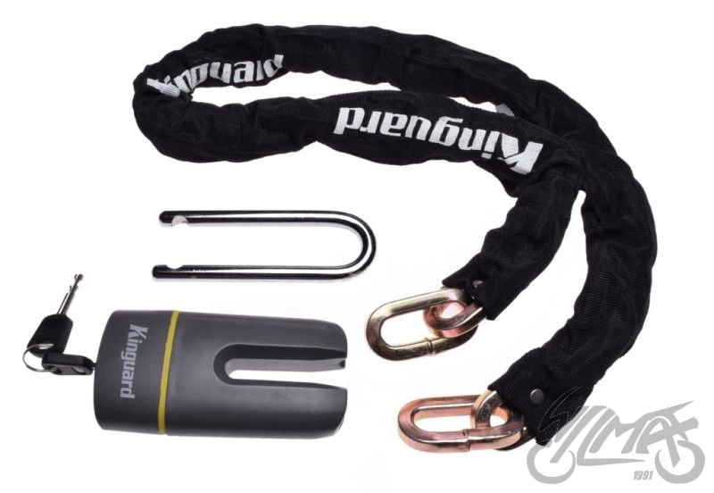 Zámek motocyklu Kinguard 10x10x1200mm