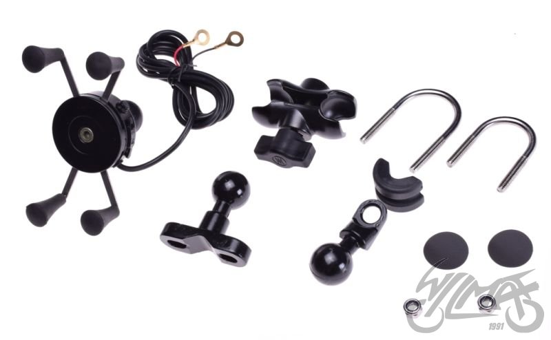 Držák telefonu s USB konektorem