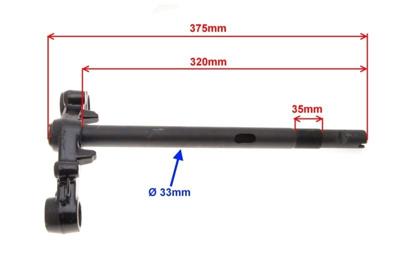 Spodní brýle uložení vidlice motocyklu Longjia Sharpy 50