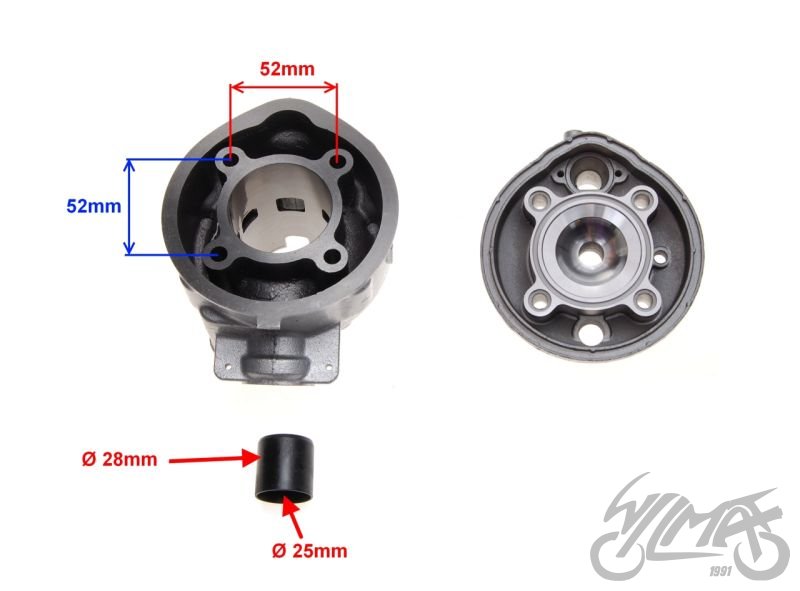 Sportovní válec motoru Minarelli AM6 - 90cm3