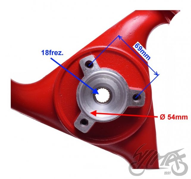 Ráfek kola 2,50x12" Zipp Quantum 50