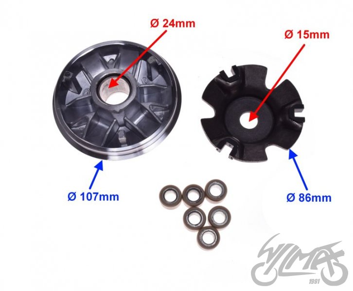 Variátor změny rychlosti ATV 150