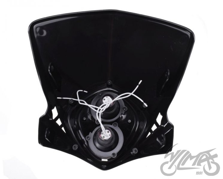 Maska předního světla - černá