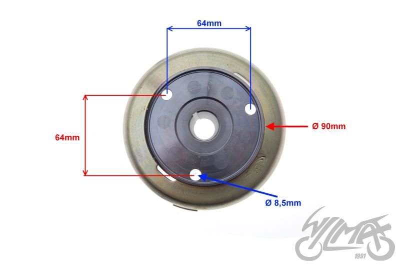 Rotor zapalování ATV 250 ST-9C