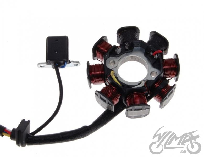 Stator zapalování osmicívkový čínské motory GY6