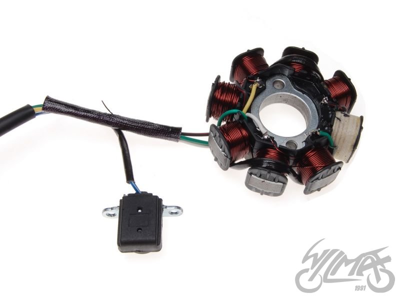 Stator zapalování osmicívkový motory GY6 125