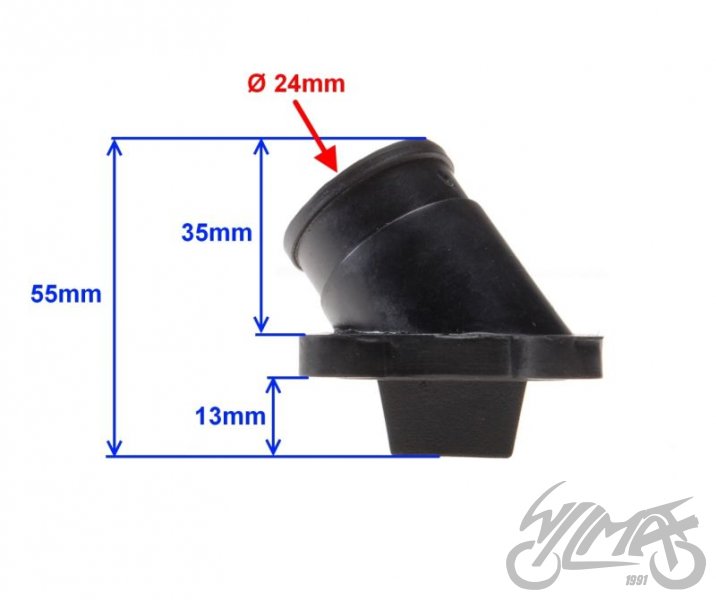 Příruba karburátoru AM6 Minarelli