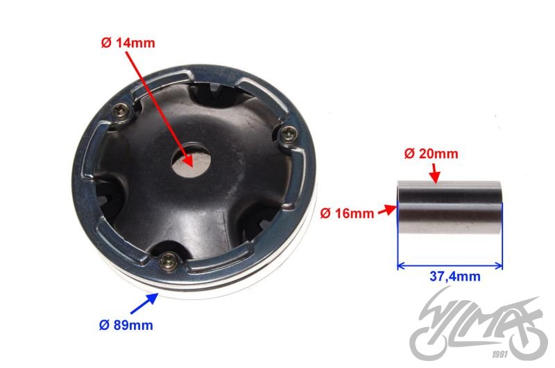 Variátor Suzuki Adress 50