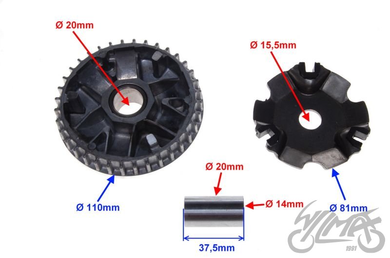 Variátor Icon, Beat 50