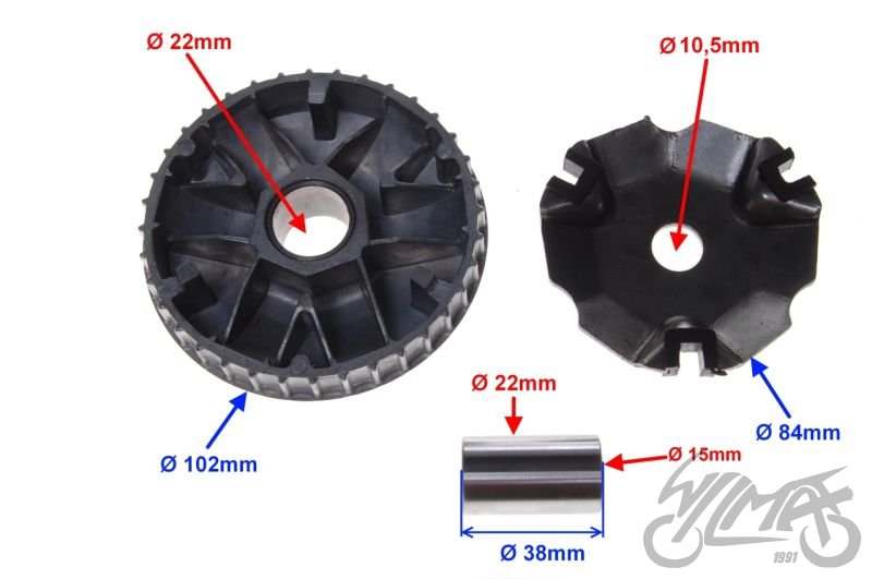 Variátor Vario, Clic 50