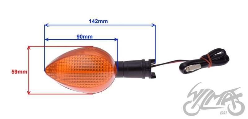 Blinkr, blikač YAMAHA R1 a R6