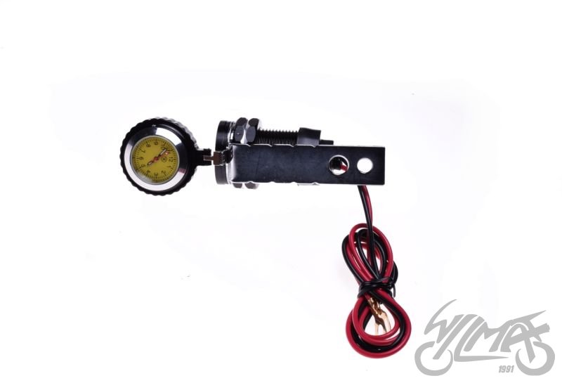 Motocyklová USB zásuvka s hodinami