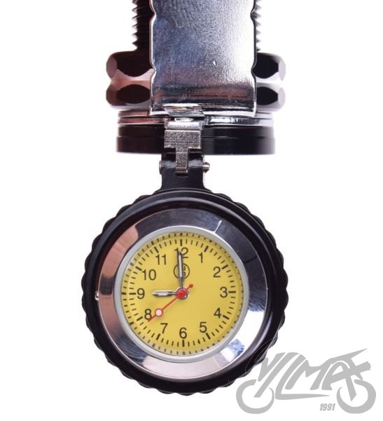 Motocyklová USB zásuvka s hodinami