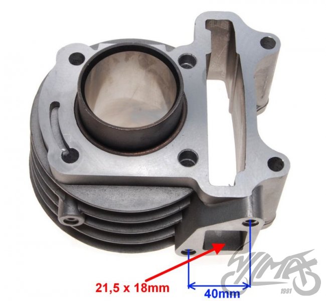 Válec 50cm3 pro motory GY6 50cm3