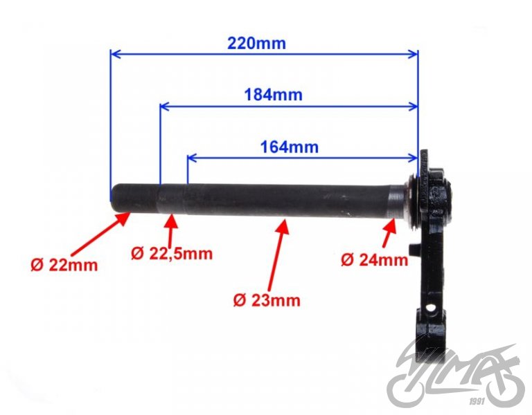 Spodní brýle Jawa Betka 50