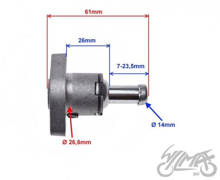 Napínák rozvodového řetězu ATV 150