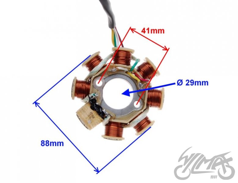 Stator zapalování ATV 150