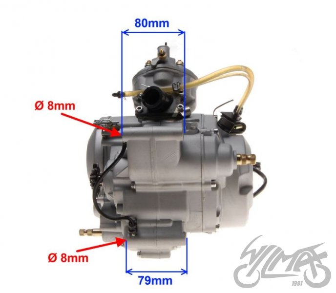 Motor 50cm3 AM6 Minerelli