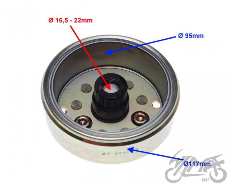 Rotor zapalování Kingway Choper 250