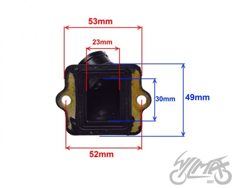 Příruba karburátoru Piaggio, Gilera 2T
