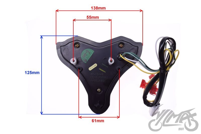 Zadní světlo YAMAHA YZF-R1