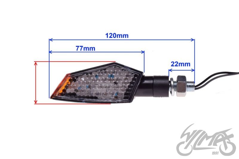 Stylové LED blinkry s homologací
