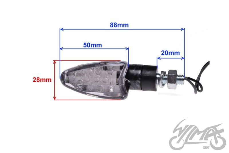 Stylové LED blinkry s homologací