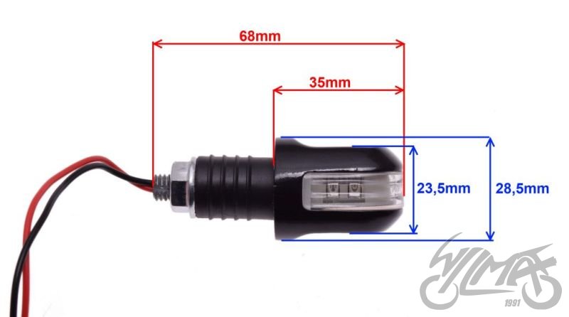 Stylové LED blinkry s homologací