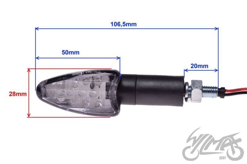 Stylové LED blinkry s homologací