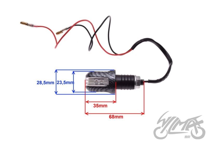 Stylové LED blinkry s homologací
