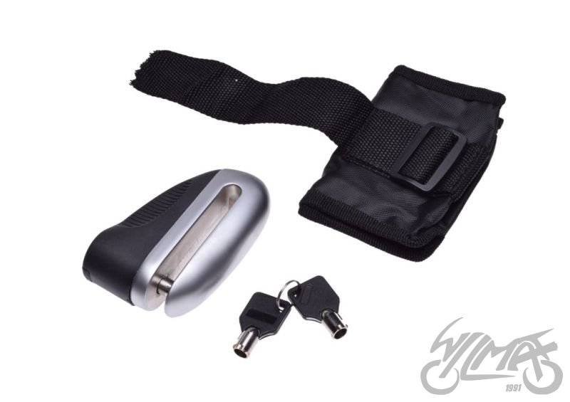 Zámek motocyklu na kotouč 10x62x10mm