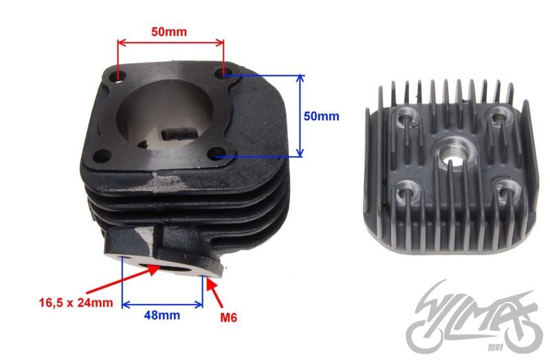 Sportovní válec Keeway, CPI - 65cm3