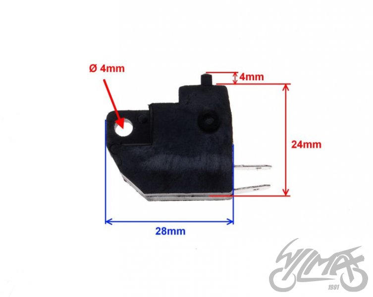 Brzdový spínač skútry typu GY6