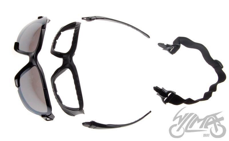 Kombinované motocyklové brýle Leoshi