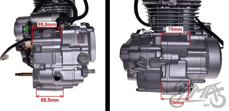 Motor 125cm3 Romet Zetka