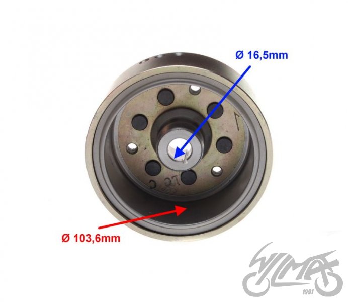 Rotor zapalování ATV 300 STE