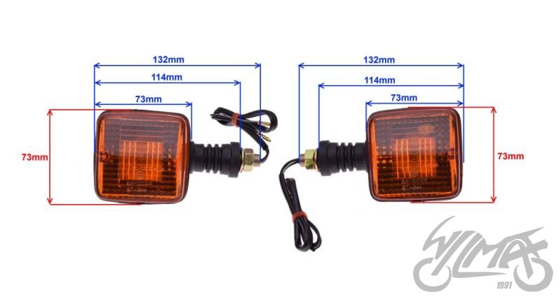 Blinkry, blikače YAMAHA DT, XT, TDR