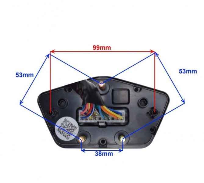 Univerzální digitální přístrojový panel