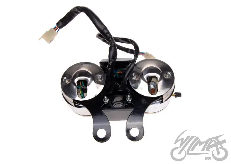 Přístrojová deska motocyklu Jawa Betka - rozšířená