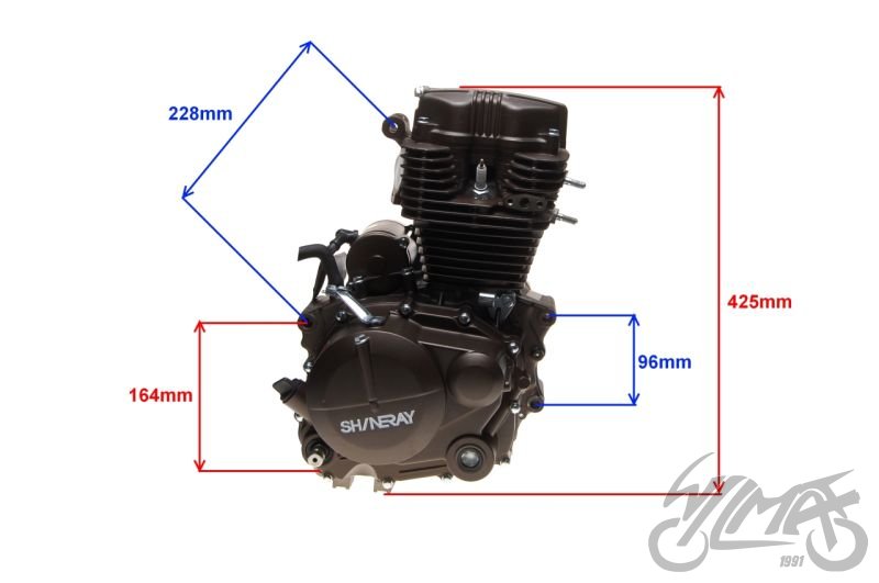 Motor 150cm3 Shineray XY150-17