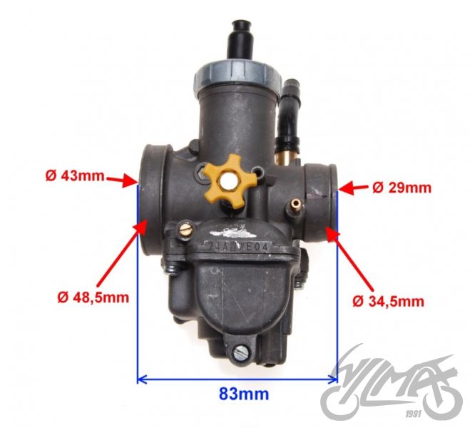 Karburátor GY6 - TUNING 150cm3